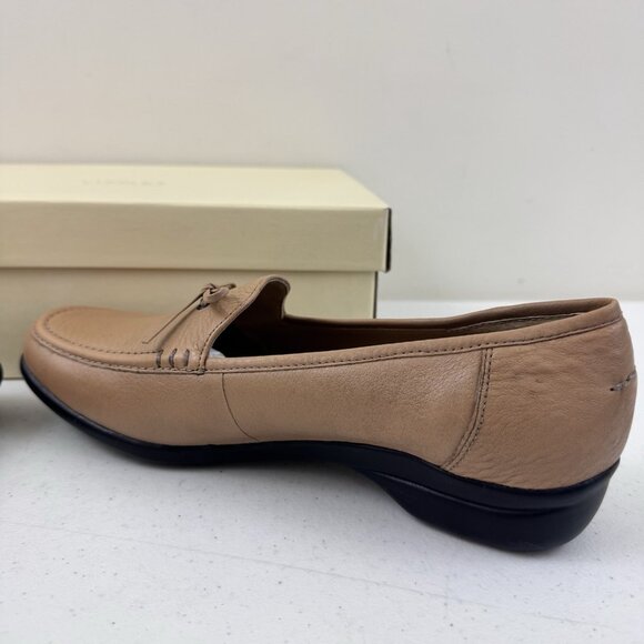 Liz Claiborne Lizflex Andy Stepin Low W/Bow Brown Loafers Size 7.5M - Picture 6 of 11